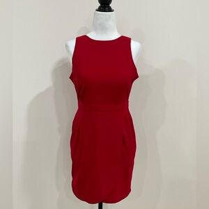Tobi red mini dress